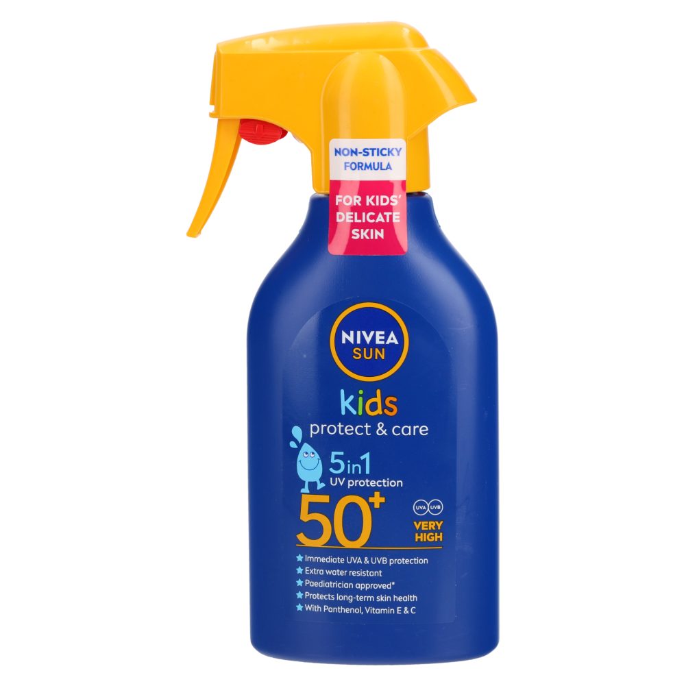 OTROŠKI ZAŠČITNI SPREJ ZF 50, PROTECT & CARE, NIVEA SUN KIDS, 250ML