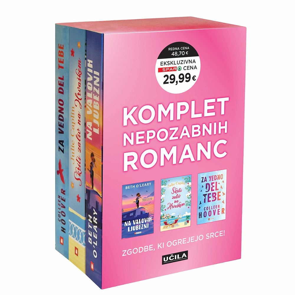 žepna knjiga, komplet romance 2, učila international, 1/1