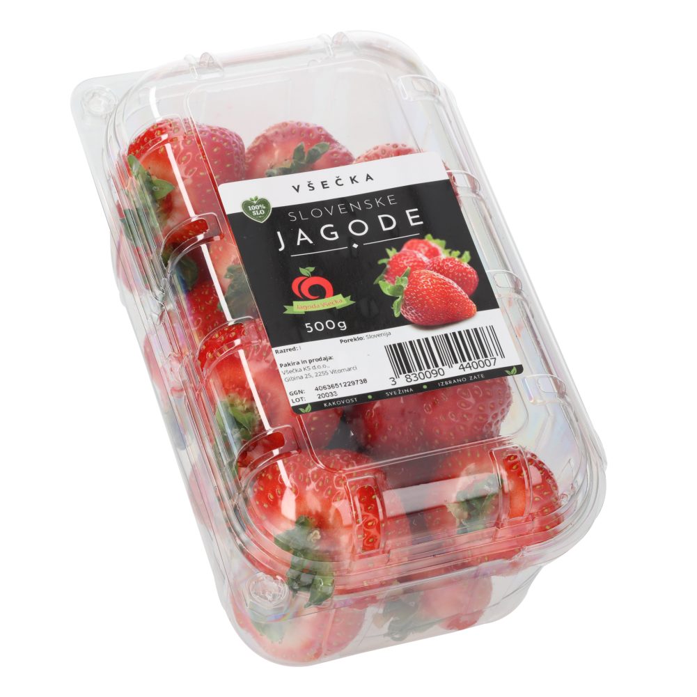 JAGODE PREMIUM VŠEČKA, 500G