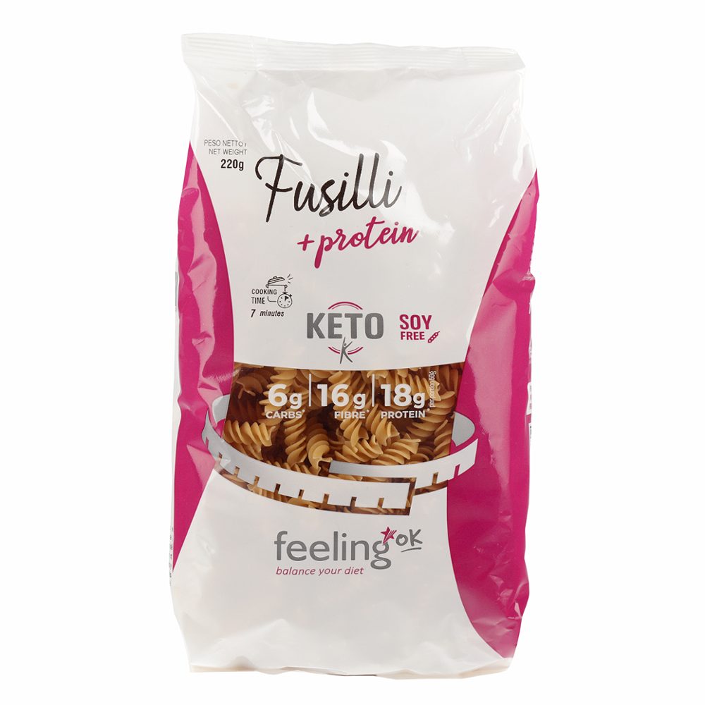 testenine fusilli, feelingok, 220g
