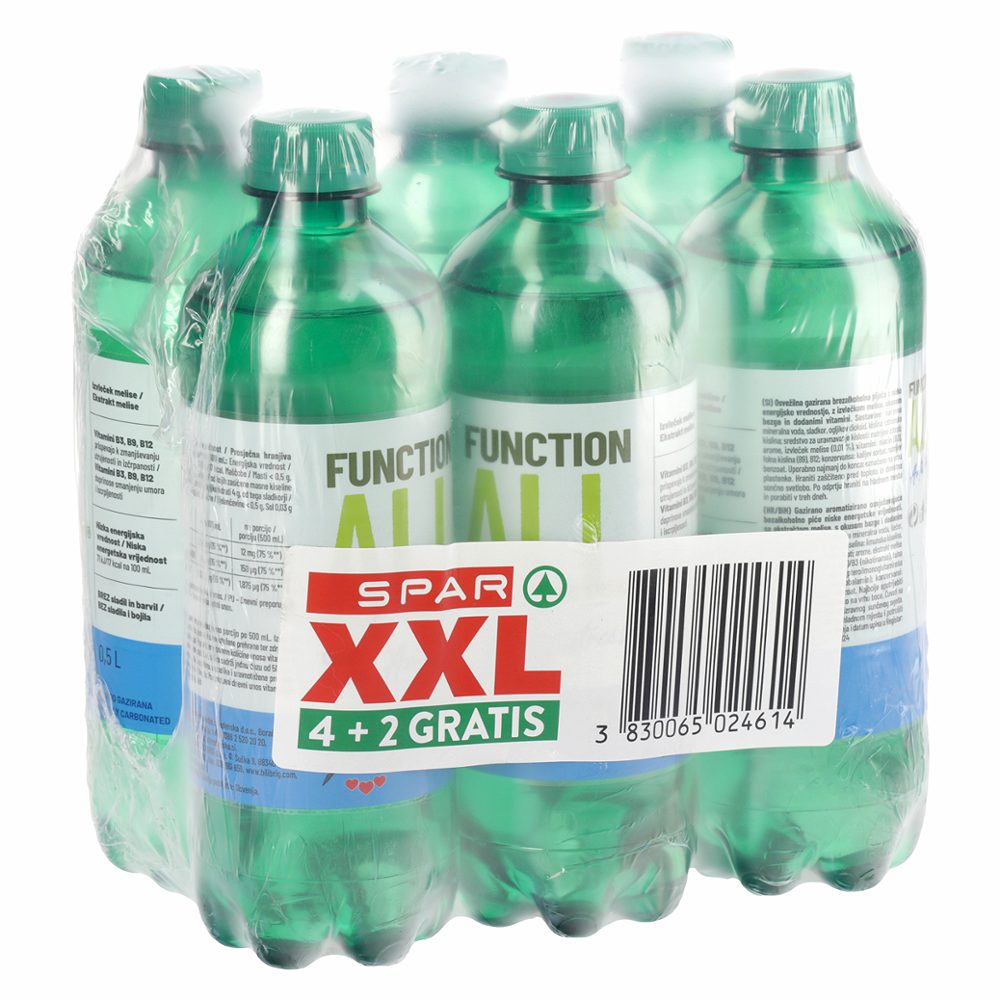 blago gazirana brezalkoholna pijača antistress, functionall, 6x0,5l, spar xxl