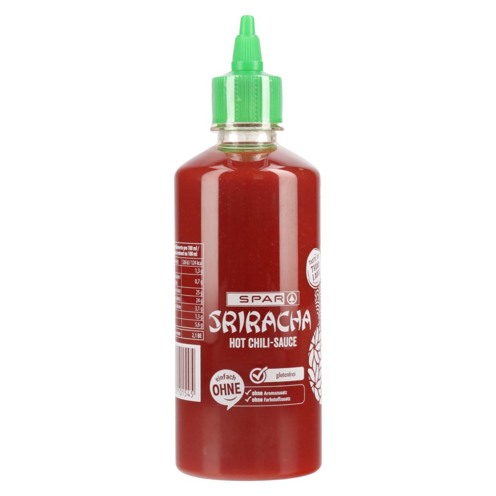 ČILIJEVA PIKANTNA OMAKA SRIRACHA, SPAR, 450ML