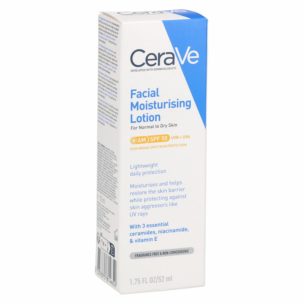 vlažilni losjon  za obraz,spf50, cerave, 52ml