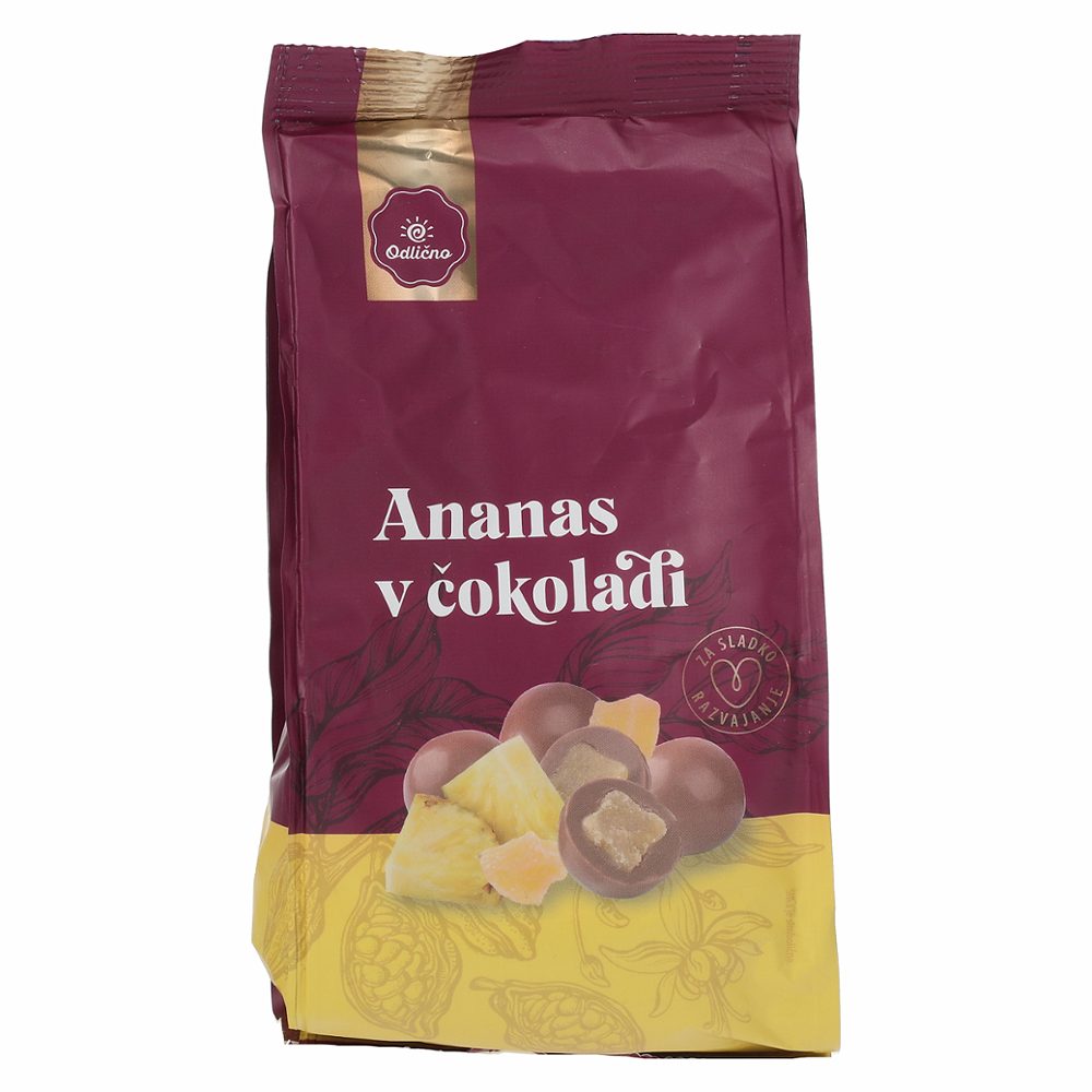 ananas v čokoladi