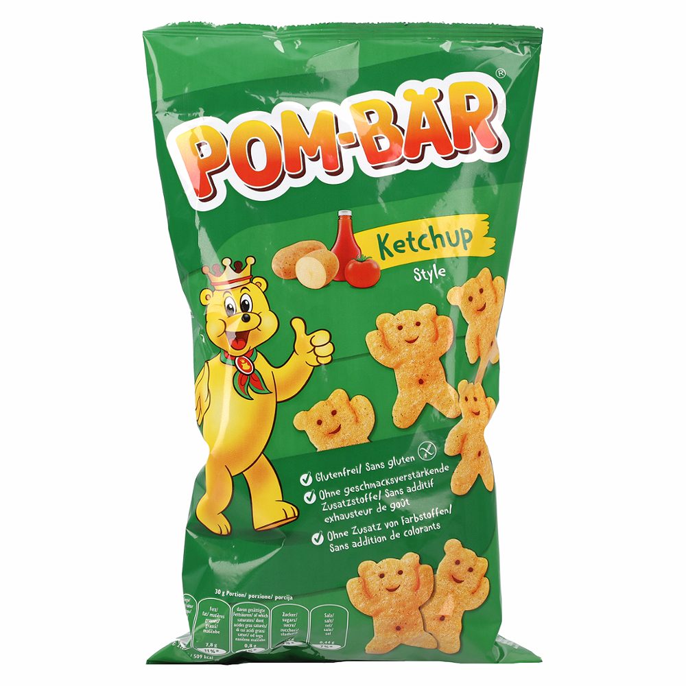 krompirjev flips z okusom kečapa pom-bär