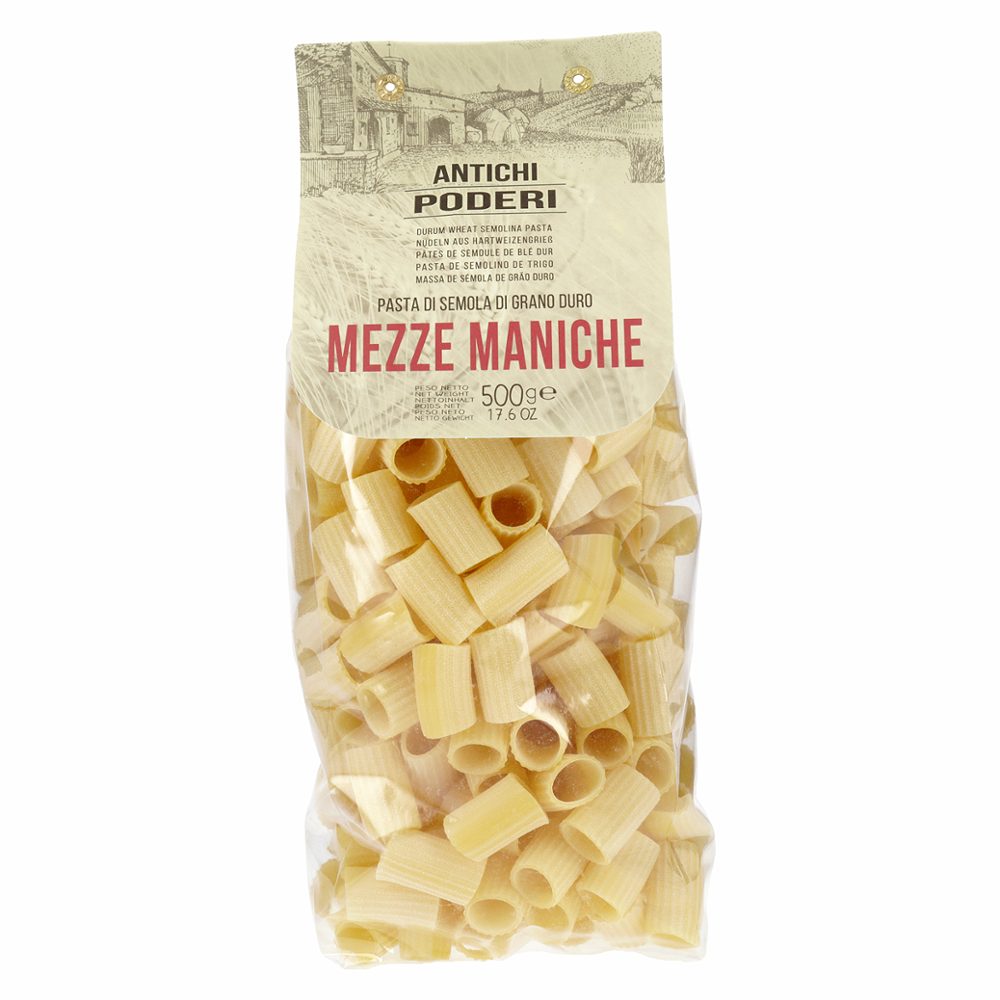 sušene testenine mezze maniche