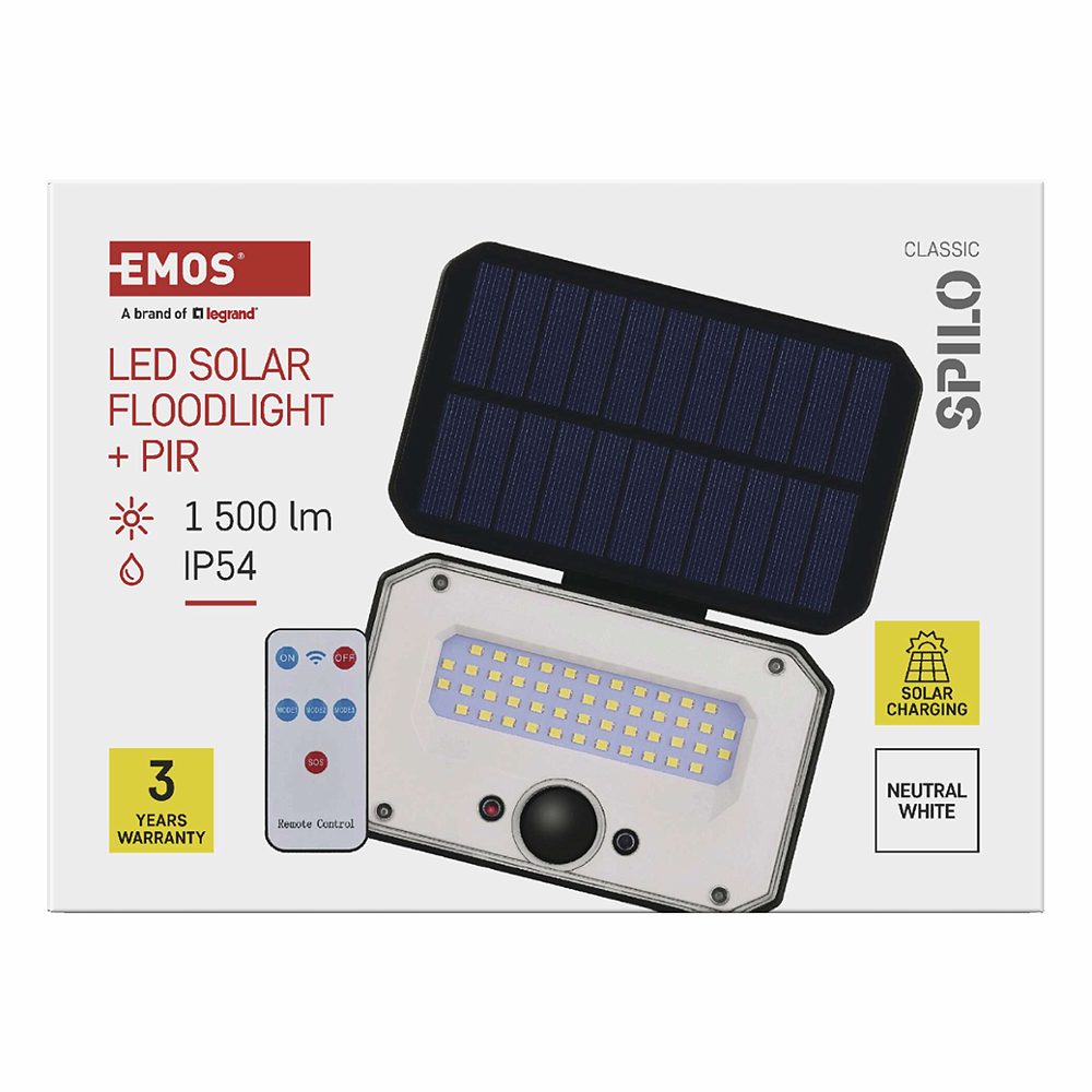 solarni led reflektor spilo 150