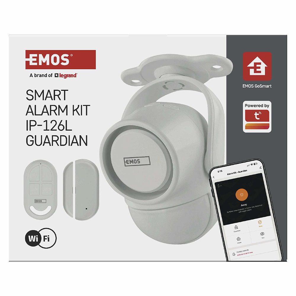 hišni aalrm gosmart ip 126l guardian s senzorjem gibanja