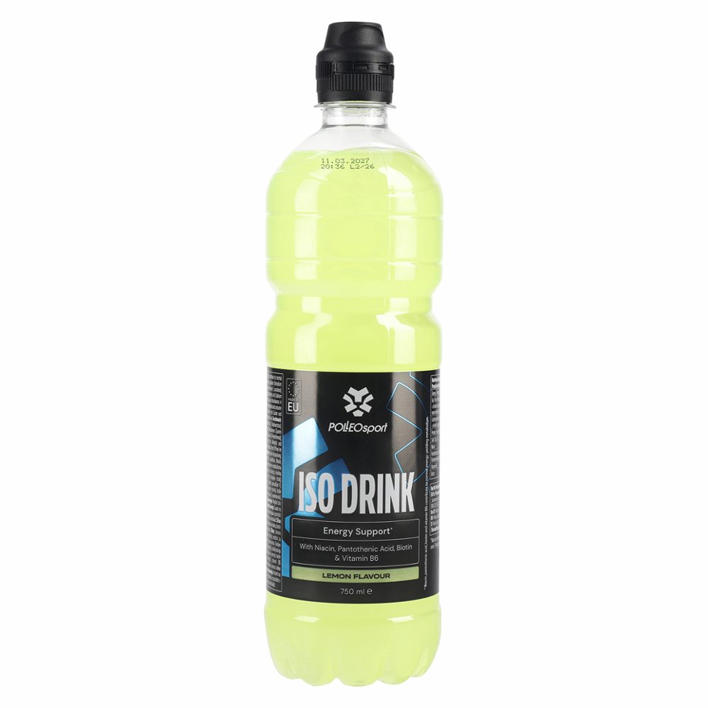 izotonična pijača, z okusom limone, polleo sport, 750ml