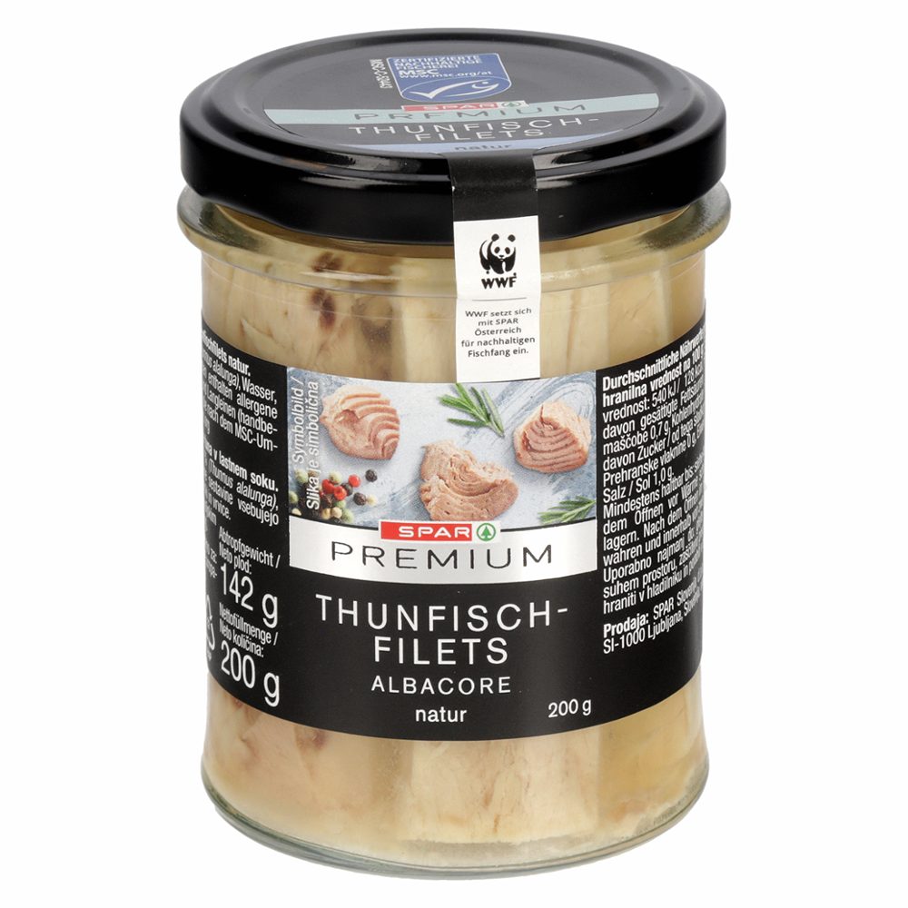 filet belega tuna v lastnem soku