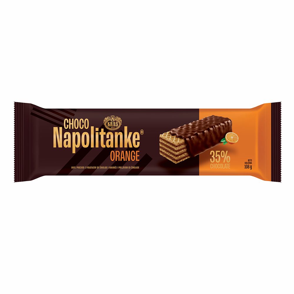 čokoladne napolitanke z pomarančo