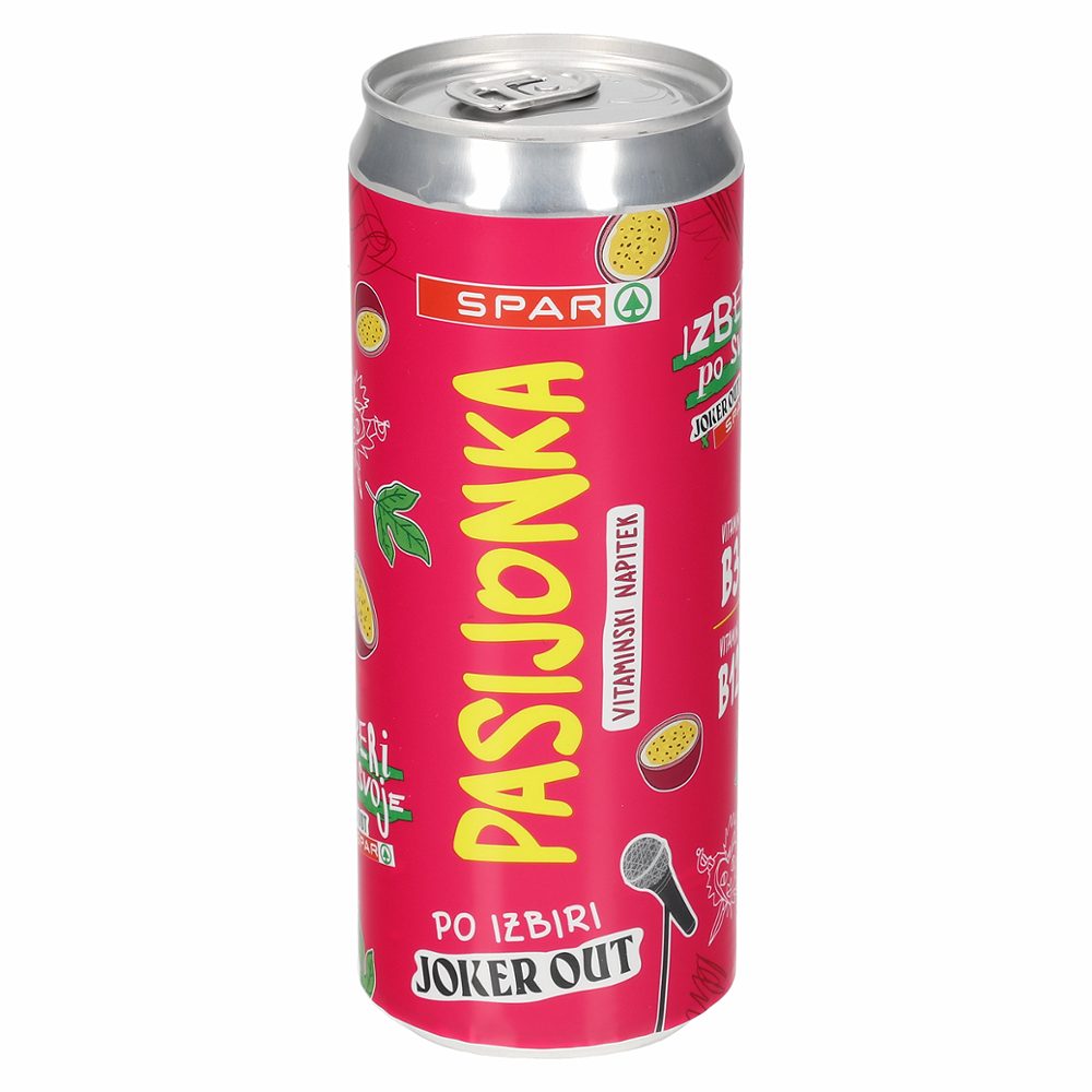 voda z okusom pasijonke