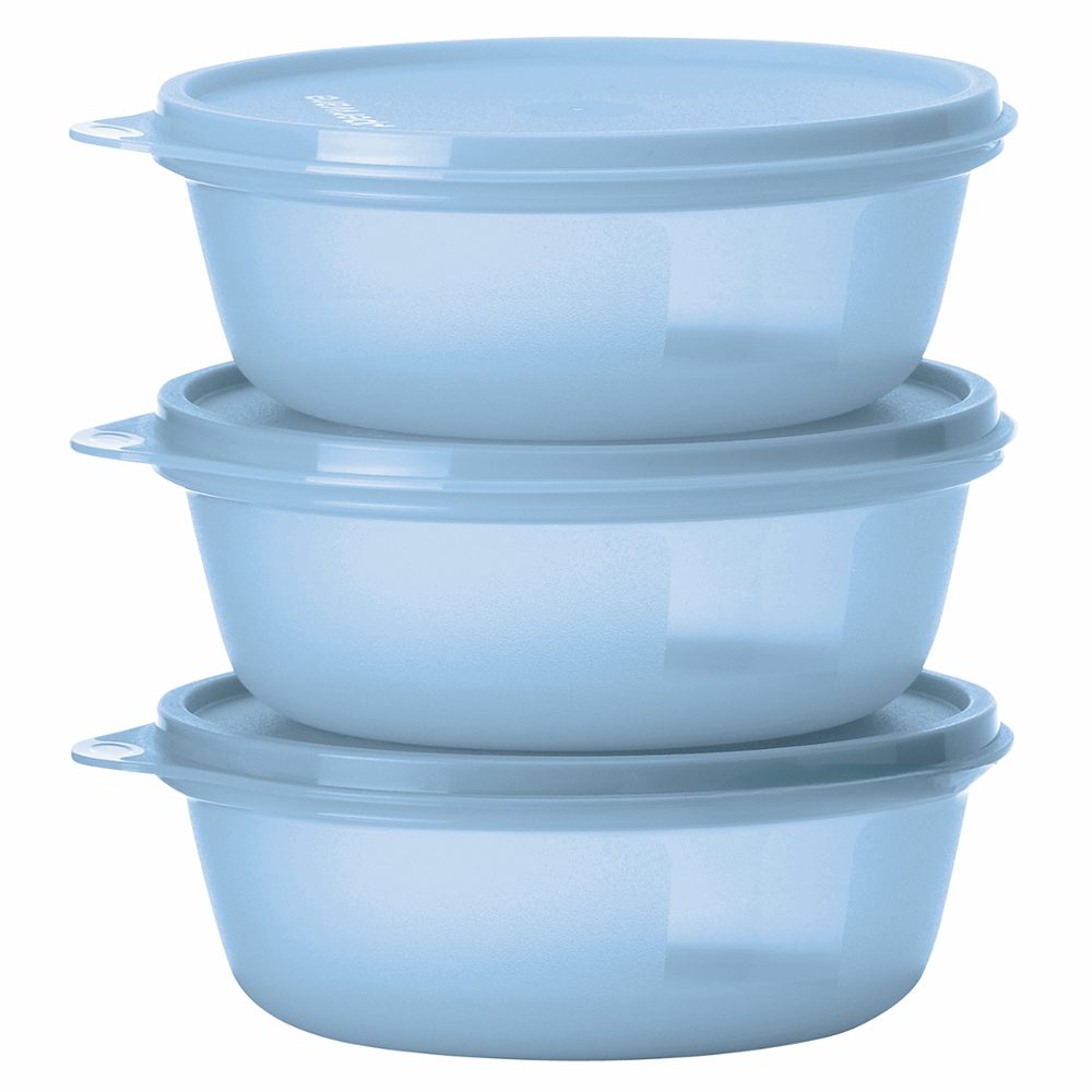 set posod za shranjevanje, tupperware, 600ml, 3/1
