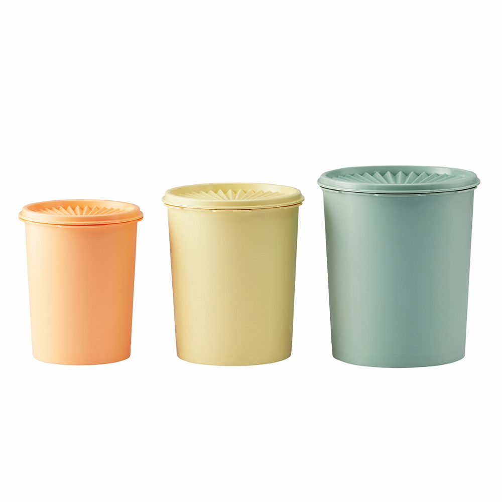 set posod za shranjevanje, tupperware, 3/1