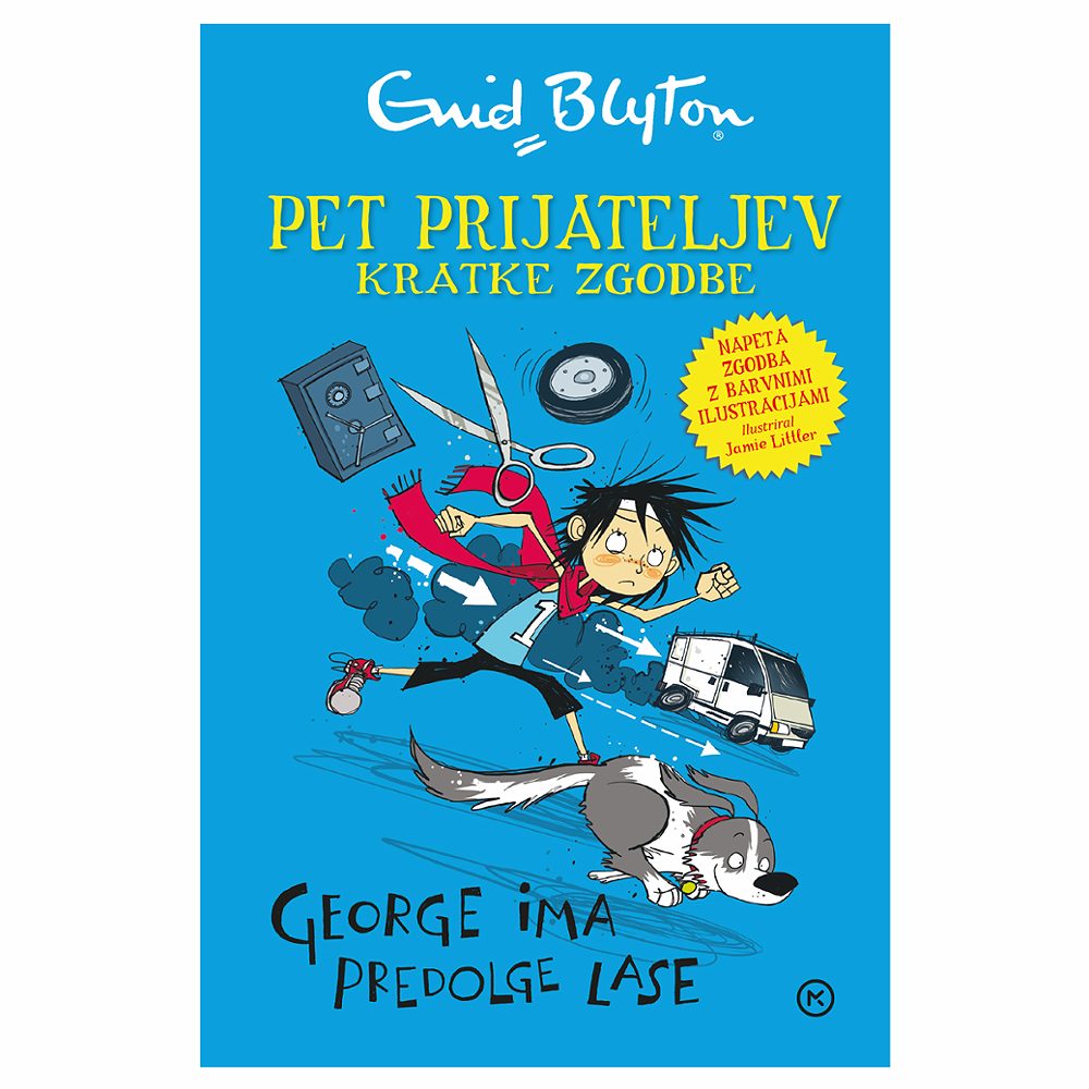 otroška knjiga, pet prijateljev kz 2:george ima predolge lase, mkz, 1/1