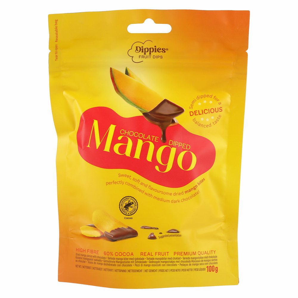 suhi mango s čokolado