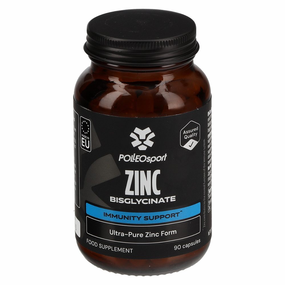 prehransko dopolnilo, zink bisglycinate, polleo sport, 90/1