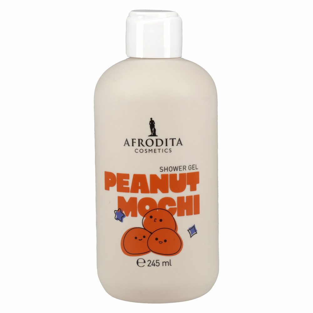 gel za prhanje, peanut mochi, afrodita,  245ml