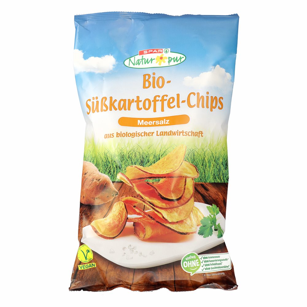 bio čips iz sladkega  krompirja