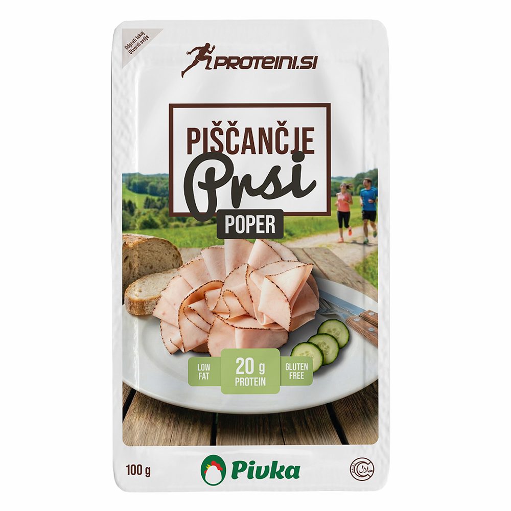 narezek piščančje prsi s poprom