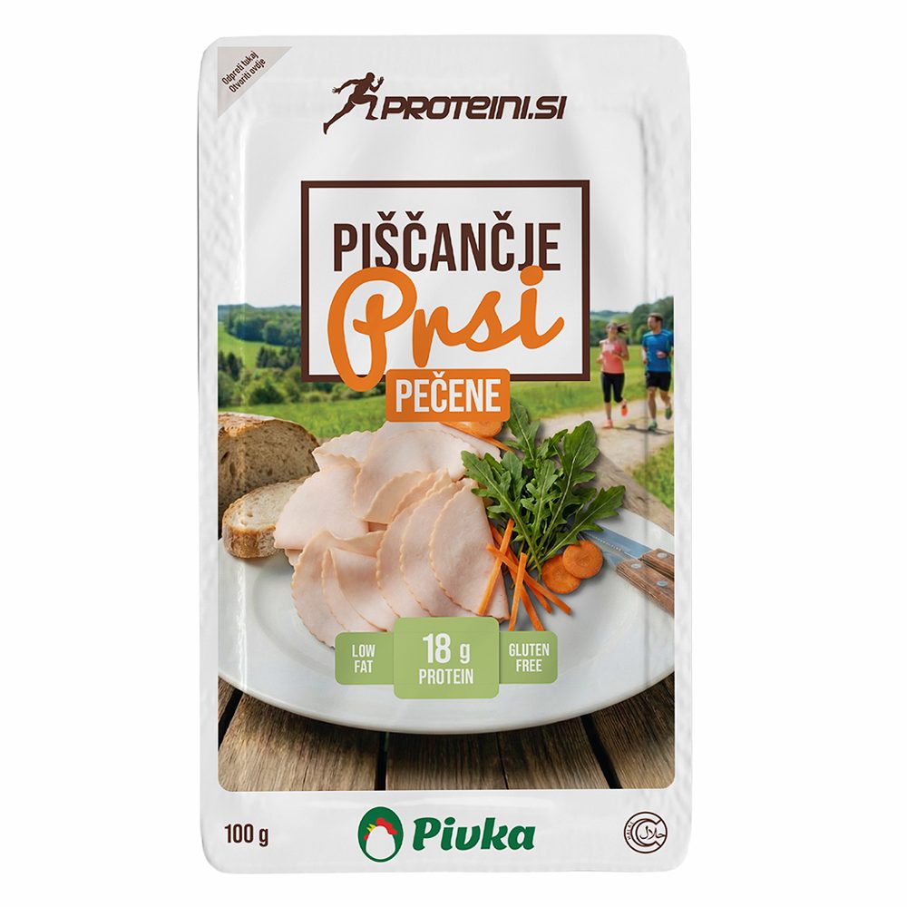narezek piščančje pečene prsi