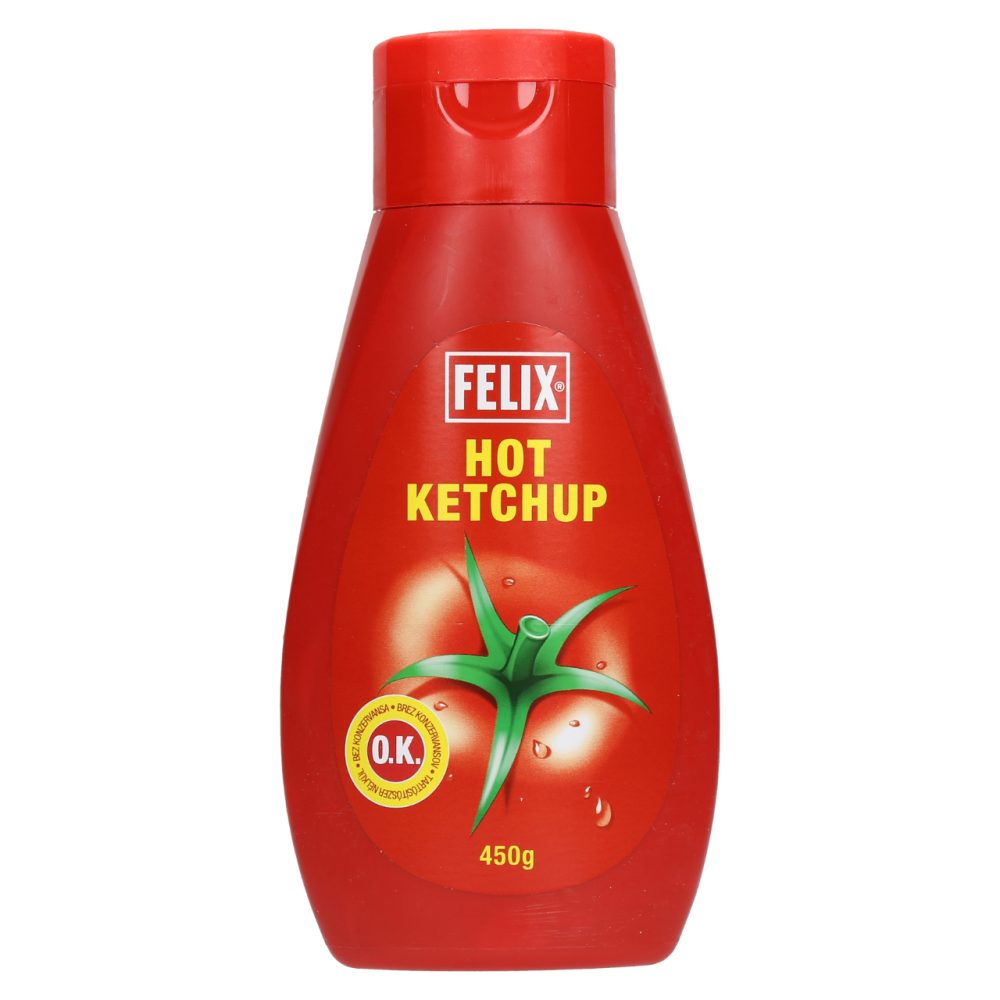 Pekoči ketchup, Felix, 450 g